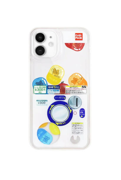 cas:pace Twisted Egg Flowing Sand iPhone Case