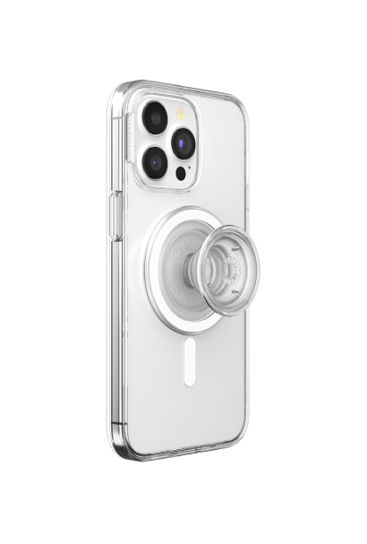 PopSockets PopCase MagSafe Clear for iPhone 15 Pro Max