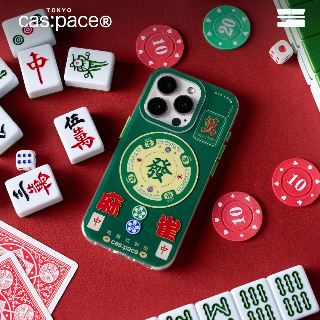 cas:pace Mahjong iPhone Case