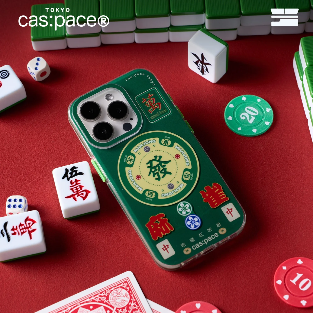 cas:pace Mahjong iPhone Case