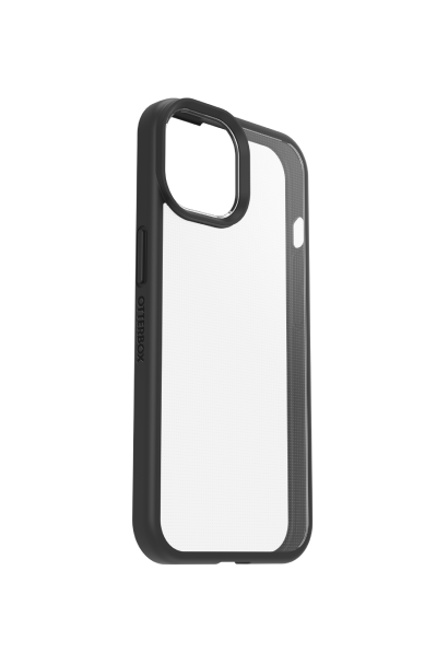 OtterBox React Series for iPhone 15, Black Crystal