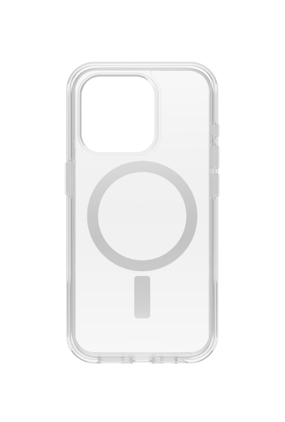 OtterBox Symmetry MagSafe Series for iPhone 15 Pro, Clear