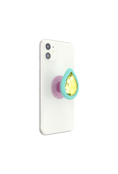 PopSockets PopGrip Cystal Tears Be Kind Canary