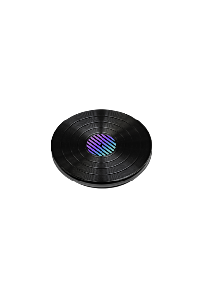 PopSockets PopGrip Backspin Retro Vinyl