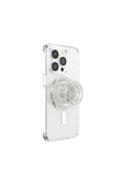 PopSockets PopGrip Magsafe Glitter Clear