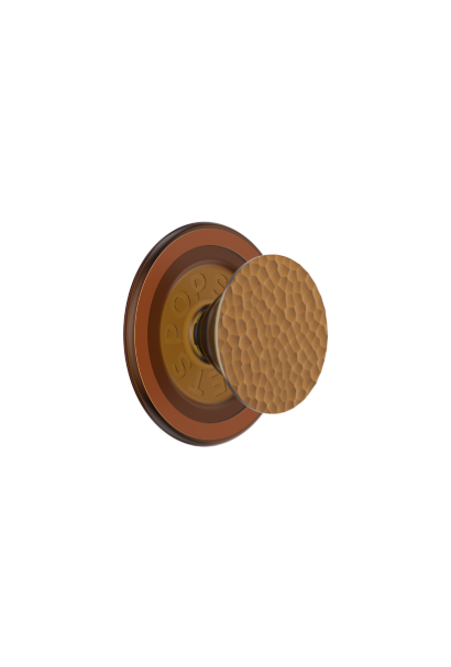 PopSockets PopGrip MagSafe Hammered Copper Tone