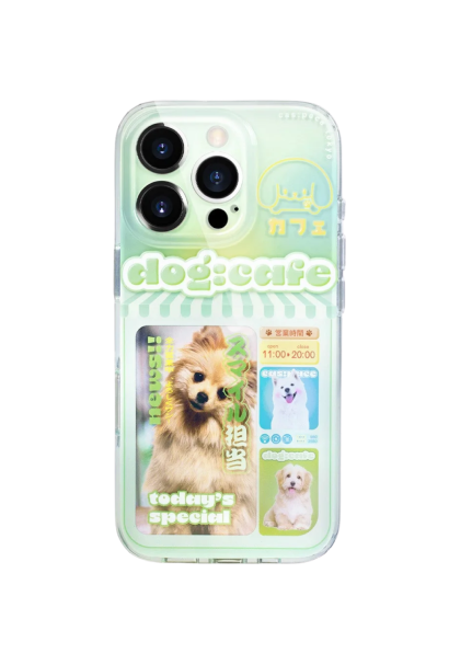 cas:pace Dog Cafe iPhone Case