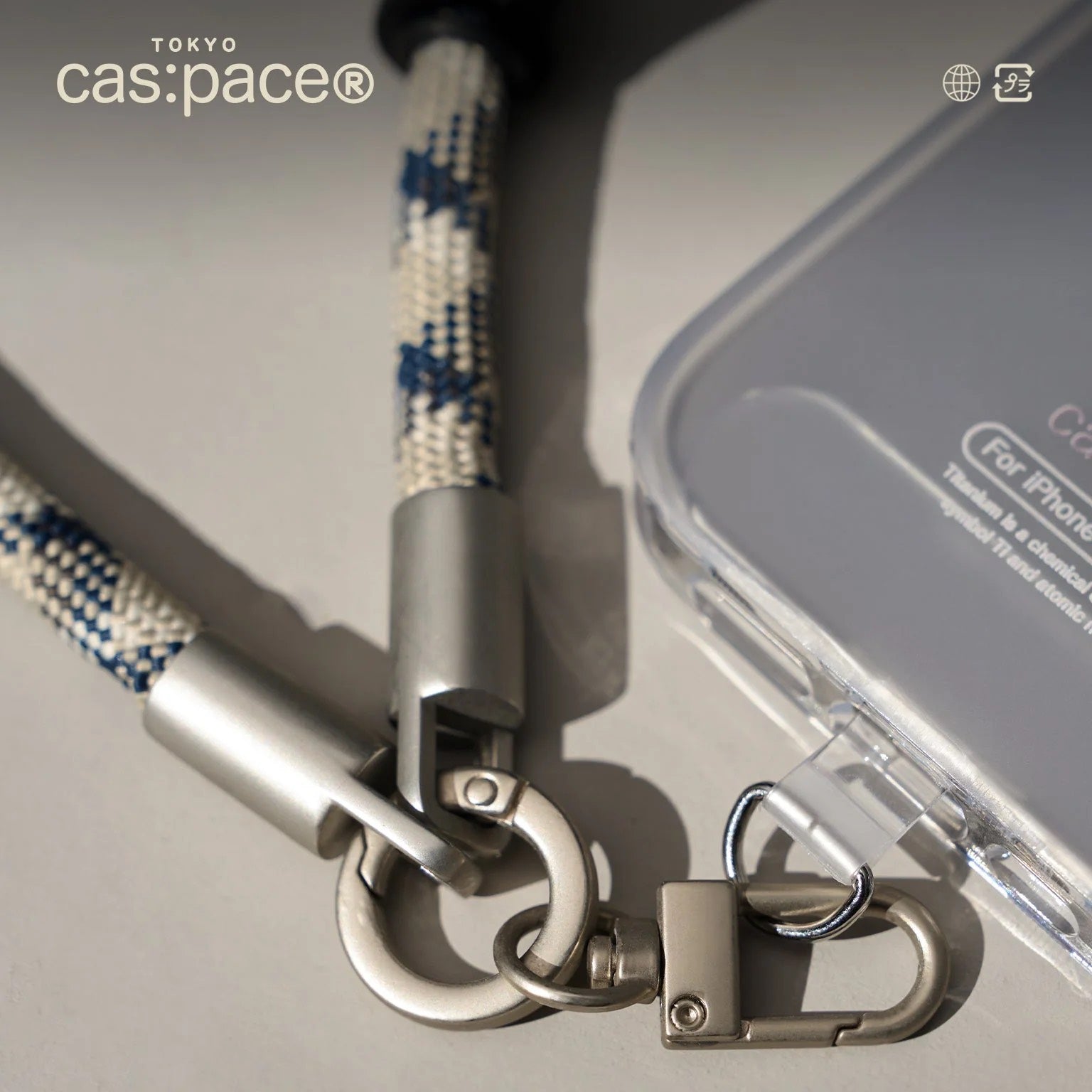 cas:pace Titanium Strap - Short