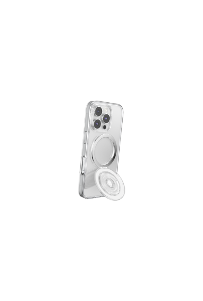 PopSockets MagSafe Kick Out Grip & Stand Clear Glitter