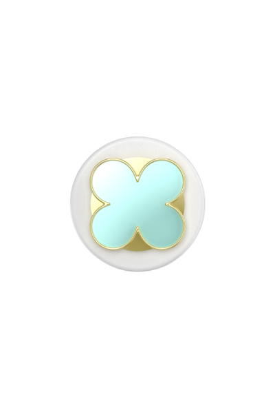 PopSockets PopGrip MagSafe Enamel Clover Mint