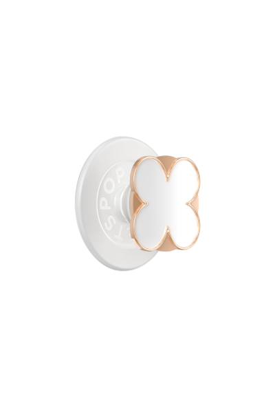 PopSockets PopGrip MagSafe Enamel Clover Rose Gold
