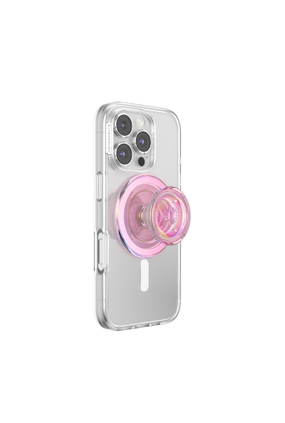 PopSockets PopGrip MagSafe Iridescent Blush Pink