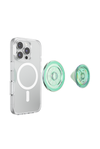 PopSockets PopGrip MagSafe Iridescent Turquoise