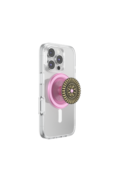 PopSockets PopGrip MagSafe Enamel Stamped Pink