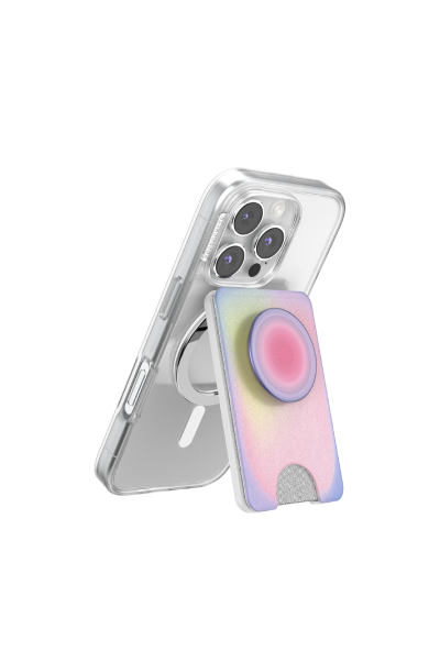PopSockets PopWallet+ MagSafe KickOut Aura