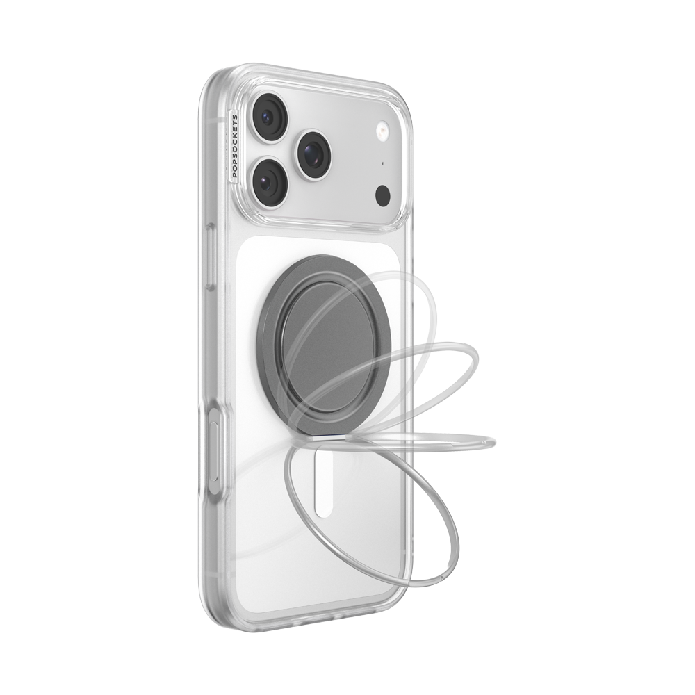 PopSockets PopGrip Magsafe Low-Pro Gunmetal