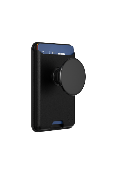 PopSockets Softgoods PopWallet+ MagSafe Black