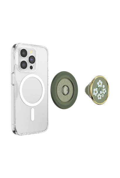 PopSockets PopGrip MagSafe Enamel Floral Relief