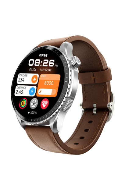 Noise NoiseFit Origin Smart Watch, Mosiac Blue