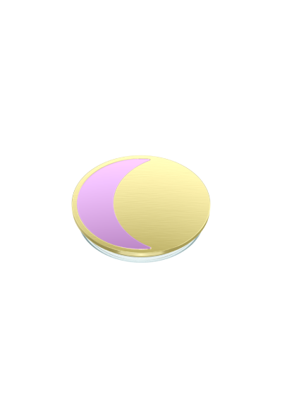 PopSockets PopGrip Enamel Waxing Moon Lilac