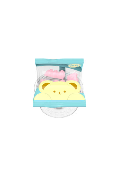 PopSockets PopGrip Airbag Jelly Bear