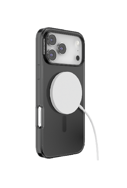 PopSockets PopCase MagSafe Black Translucent for iPhone 17 Series
