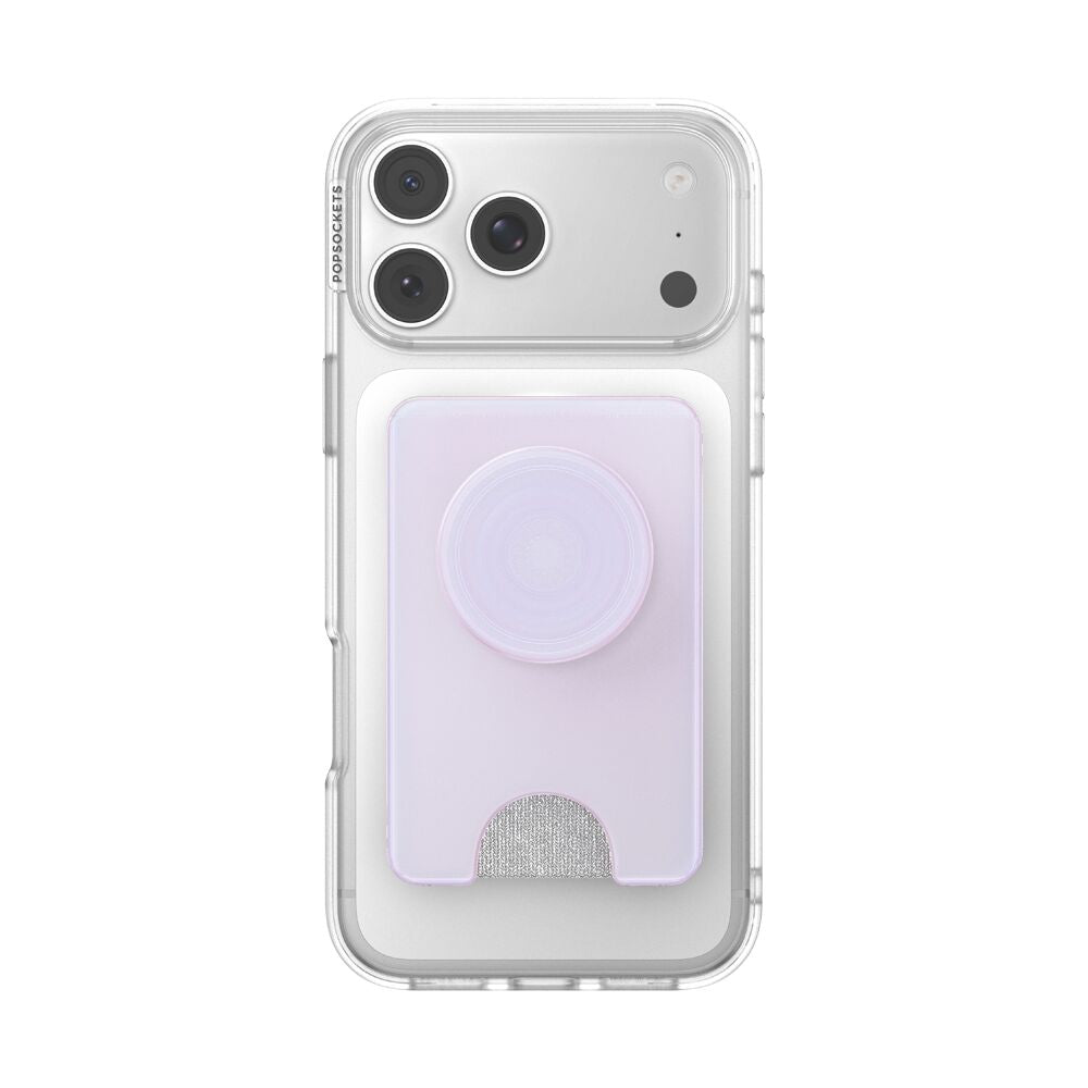 PopWallet+ Kickout Opalescent White