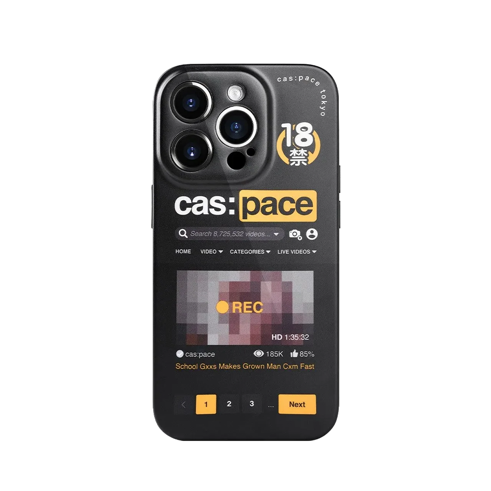 cas:pace 18+ iPhone case