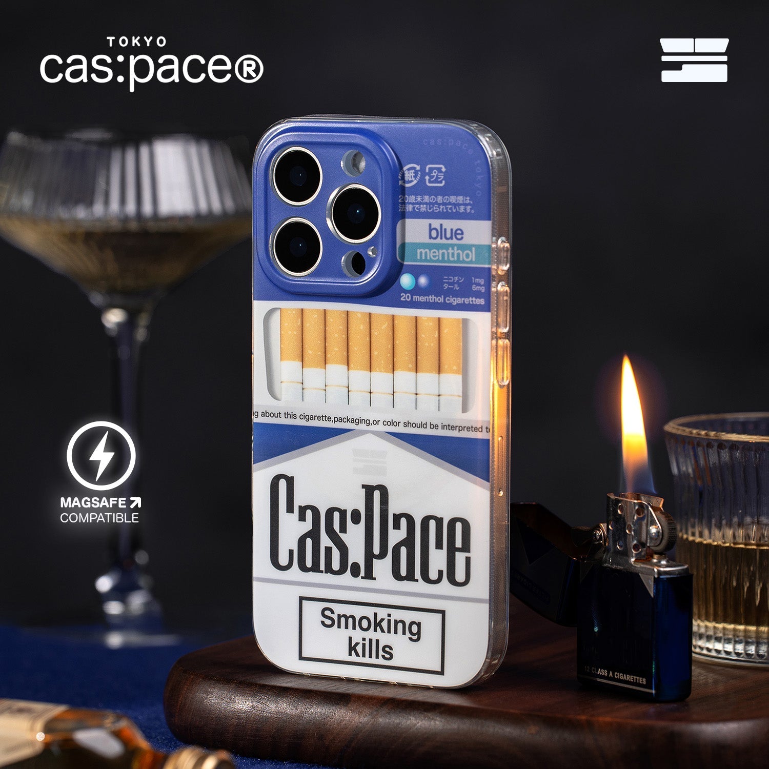 cas:pace Cigarette MagSafe iPhone Case