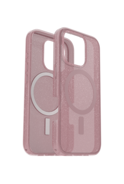 OtterBox Symmetry MagSafe Series for iPhone 16 Pro, Thimbleberry Pink