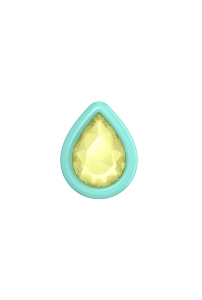 PopSockets PopGrip Cystal Tears Be Kind Canary
