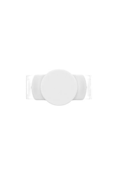 PopSockets PopGrip Slide Stretch with Square Edges White