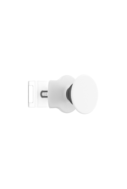 PopSockets PopGrip Slide Stretch with Square Edges White