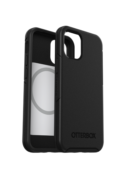 OtterBox Symmetry Series+ MagSafe Compatible for iPhone 12 mini, Black