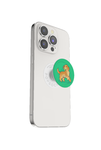 PopSockets PopGrip Sunny Golden Retriever