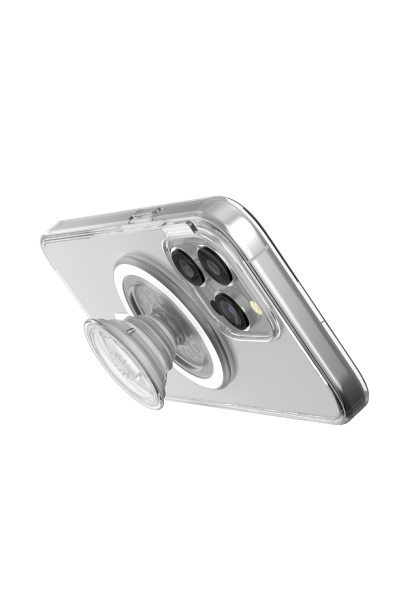 PopSockets PopCase MagSafe Clear for iPhone 15 Pro Max