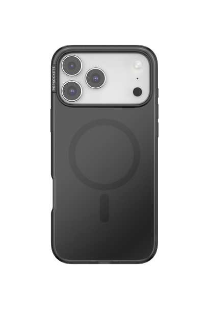 PopSockets PopCase MagSafe Black Translucent for iPhone 17 Series