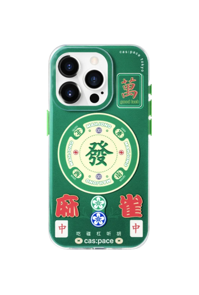 cas:pace Mahjong iPhone Case
