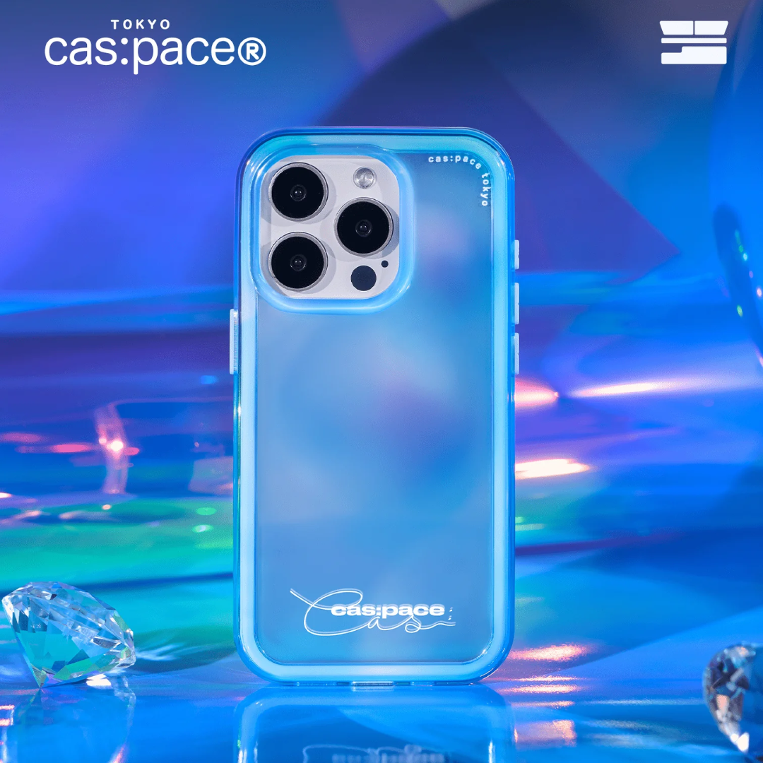 cas:pace Blue Diamond iPhone Case