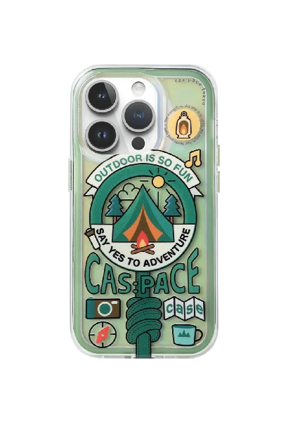cas:pace Camping MagSafe iPhone Case