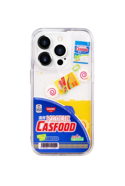 cas:pace Instant Noodle Sand Shell iPhone Case