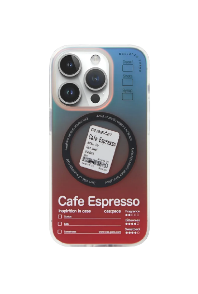 cas:pace Golden Red Coffee MagSafe iPhone Case