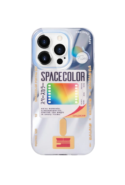 cas:pace Laser Film MagSafe iPhone Case