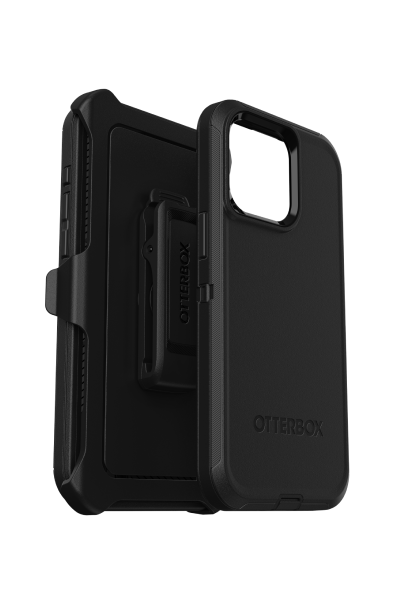 OtterBox Defender Series for iPhone 15 Pro Max, Black