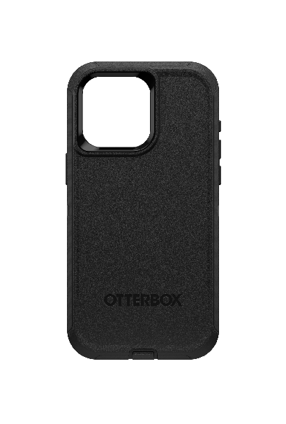 OtterBox Defender Series for iPhone 15 Pro Max, Black