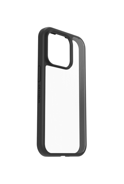 OtterBox React Series for iPhone 15 Pro, Black Crystal