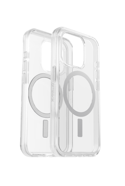 OtterBox Symmetry MagSafe Series for iPhone 15 Pro, Clear