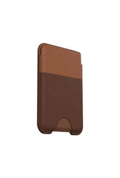 OtterBox Symmetry Cactus Leather Wallet, Rich Adobe Brown