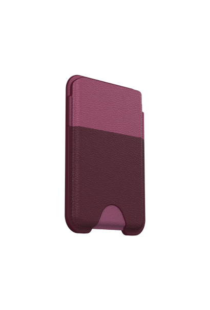 OtterBox Symmetry Cactus Leather Wallet, Maroon Bells Pink