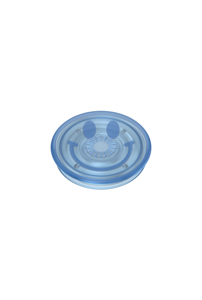PopSockets PopGrip Happy Blues Translucent Clear